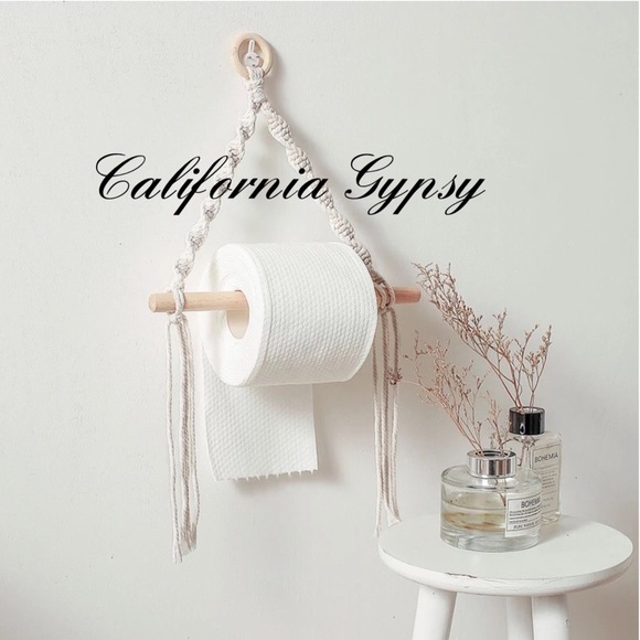 UNBRANDED Other - Macrame Bohemian Towel Toliet Paper Holder